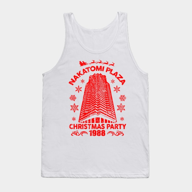 Nakatomi Plaza Christmas Party 1988 Tank Top by TWISTED home of design